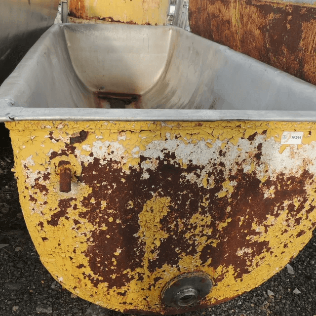 Ванна творожная алюминиевая 2,5м3 инв.3548