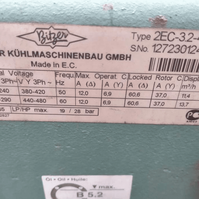 Компрессор Битзер инв.8897