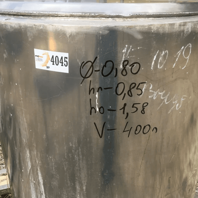 Емкость 400л инв.4045