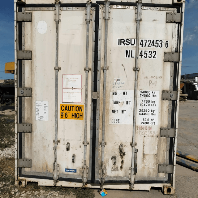 Рефконтейнер 40 футов инв.8750