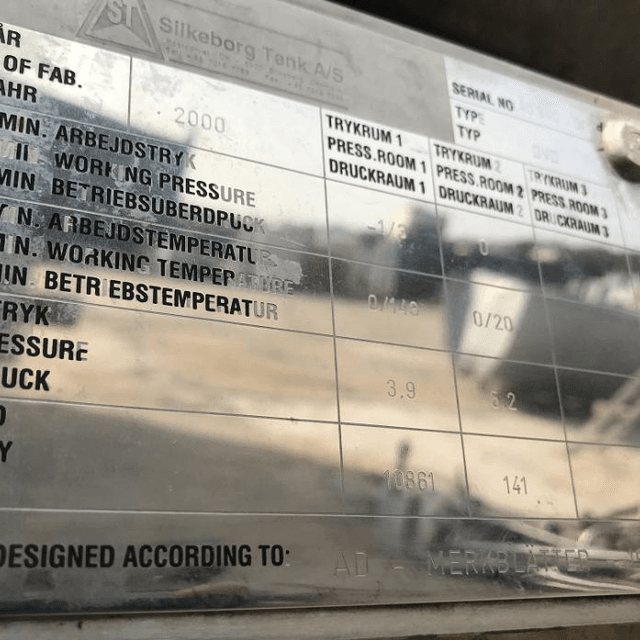 Стерильный танк 10м3 инв.457