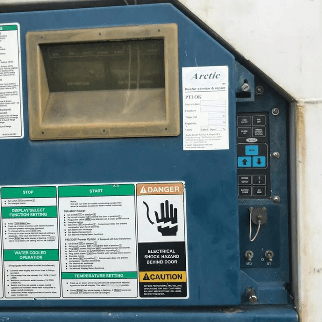 Рефконтейнер 40 футов инв.8750