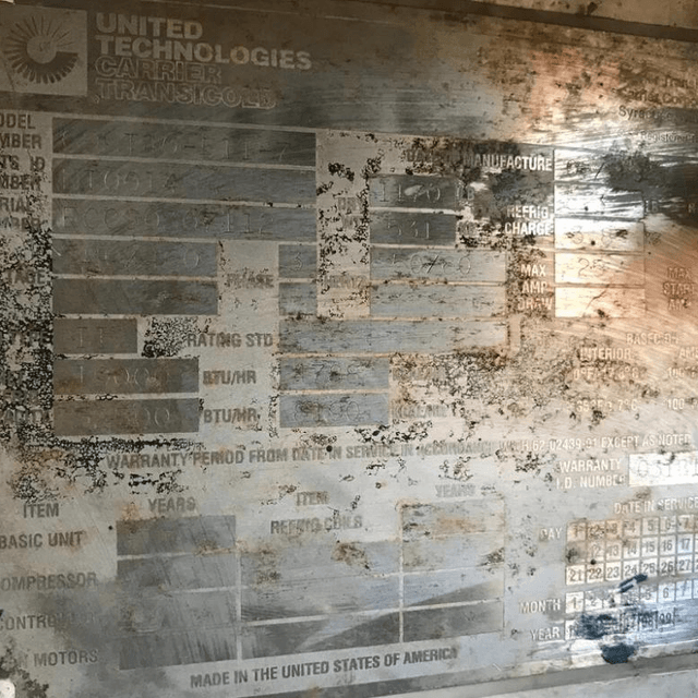 Рефконтейнер 40 футов инв.8750