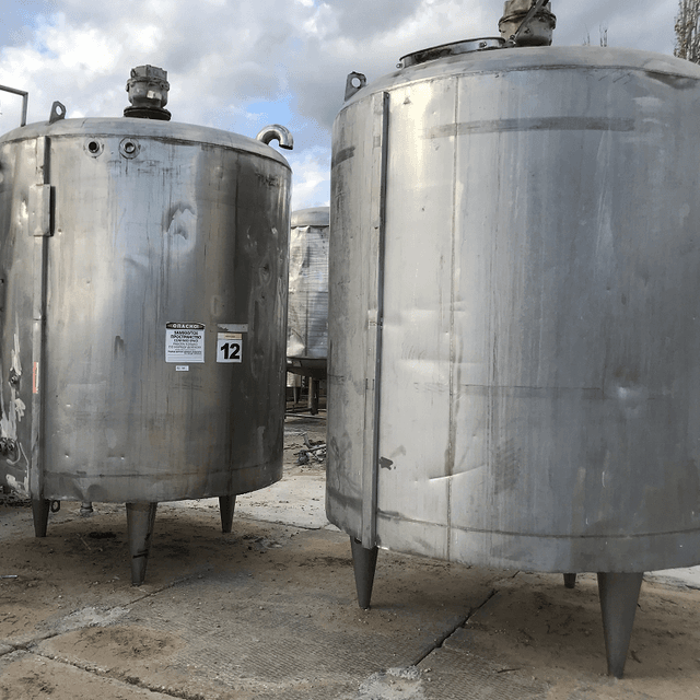 Емкости Я1ОСВ 6,3м3 инв.844