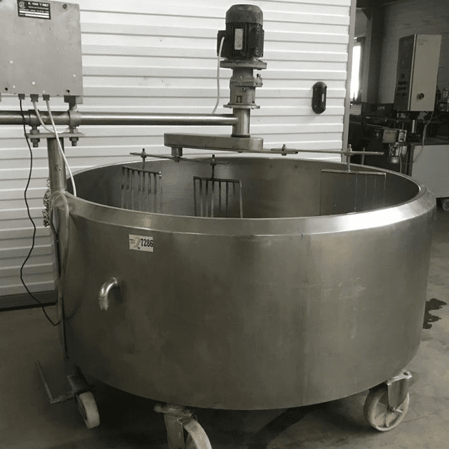 Сырная ванна 1000л. инв.7286