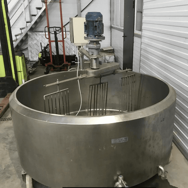 Сырная ванна 1000л. инв.7286