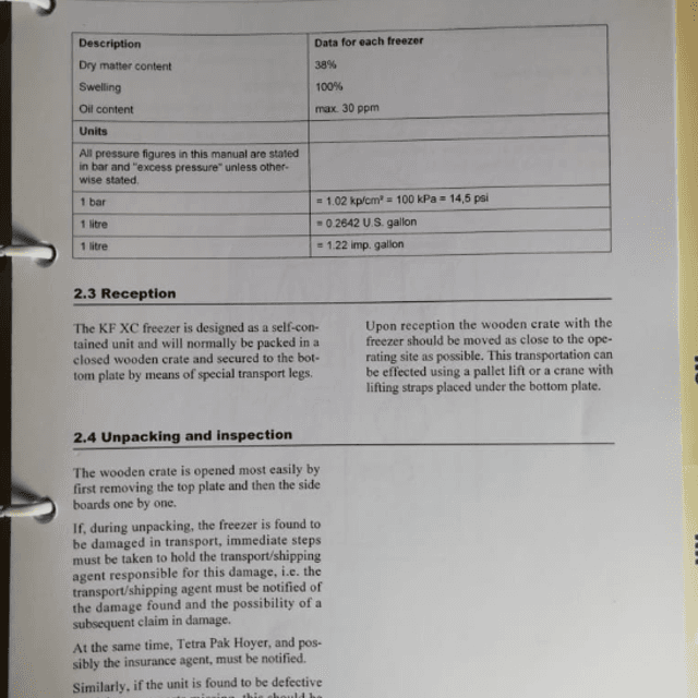 Фризер Tetra pak 1000