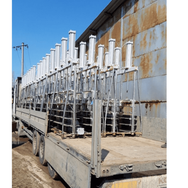 Пресс сырный Е8-ОПГ 24 головки площадки из нерж инв.9803