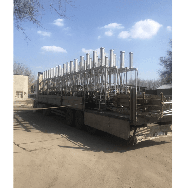 Пресс сырный Е8-ОПГ 24 головки площадки из нерж инв.9803