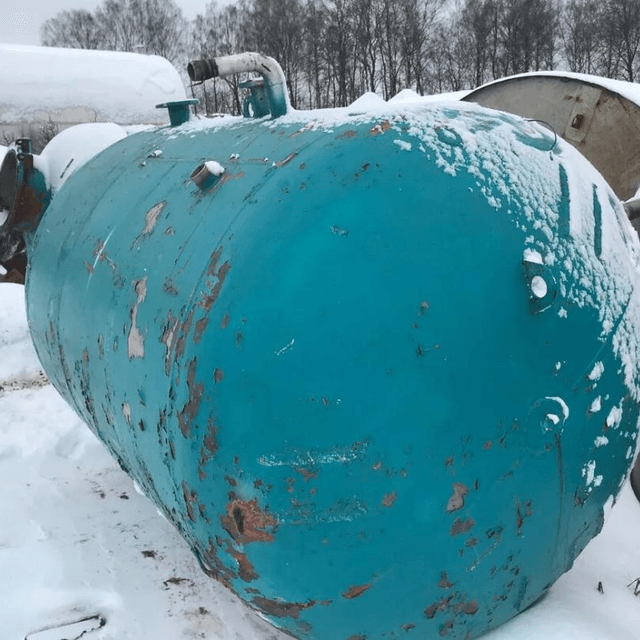 Емкость нержавеющая 4 куб.м. сборник инв.8384