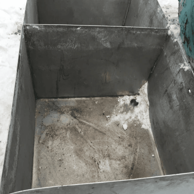 Мойка двухсекционная 380л инв.8394