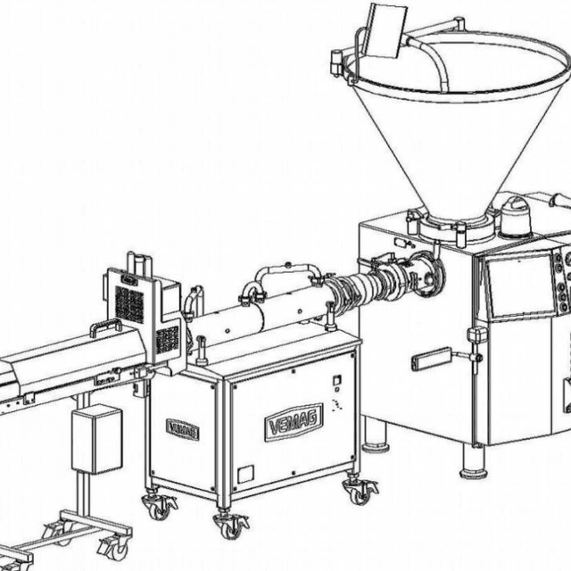 Оборудование для формовки плавленого сыра VEMAG инв.7114