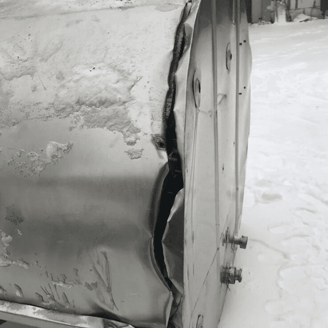 Танк-охладитель 3 куб.м без холодильного агрегата инв.8201