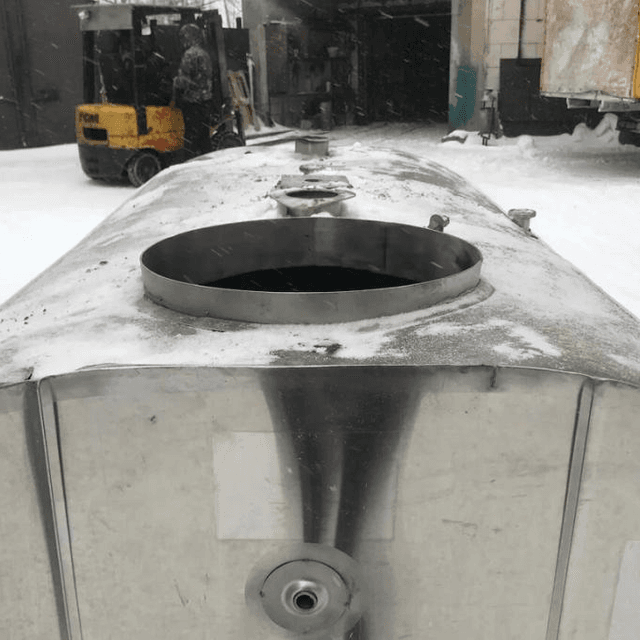 Танк-охладитель 3 куб.м без холодильного агрегата инв.8201