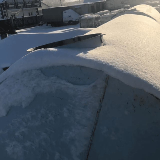 Емкость 7,5м3 горизонтальная инв.8337