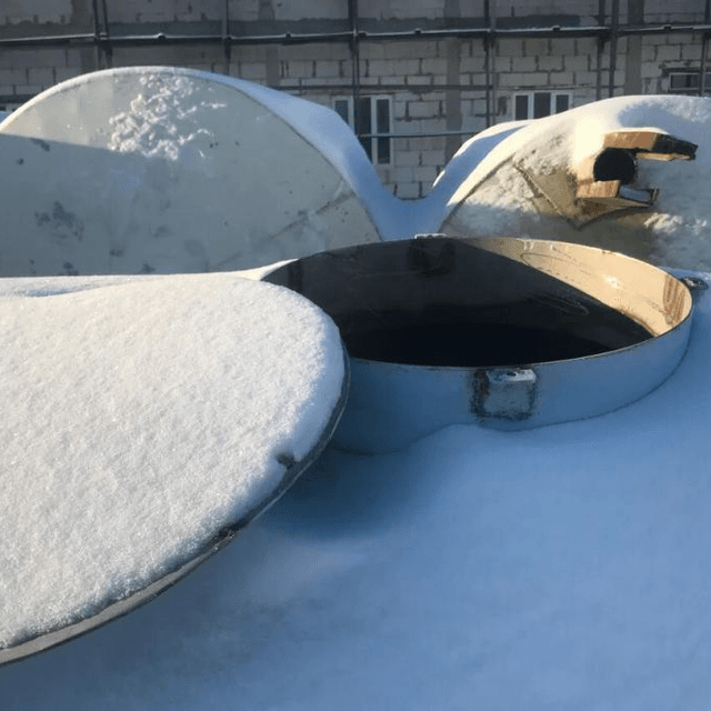 Емкость 7,5м3 горизонтальная инв.8337