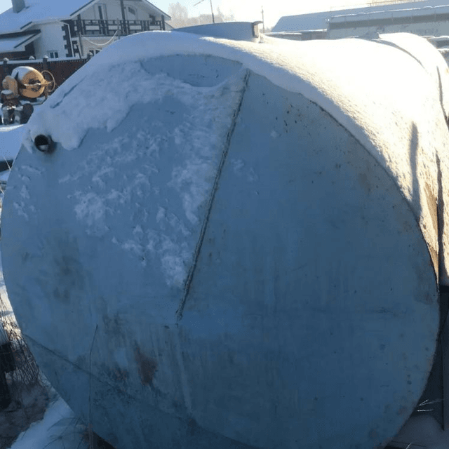 Емкость 7,5м3 горизонтальная инв.8337