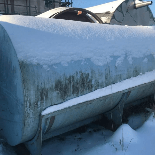 Емкость 7,5м3 горизонтальная инв.8337