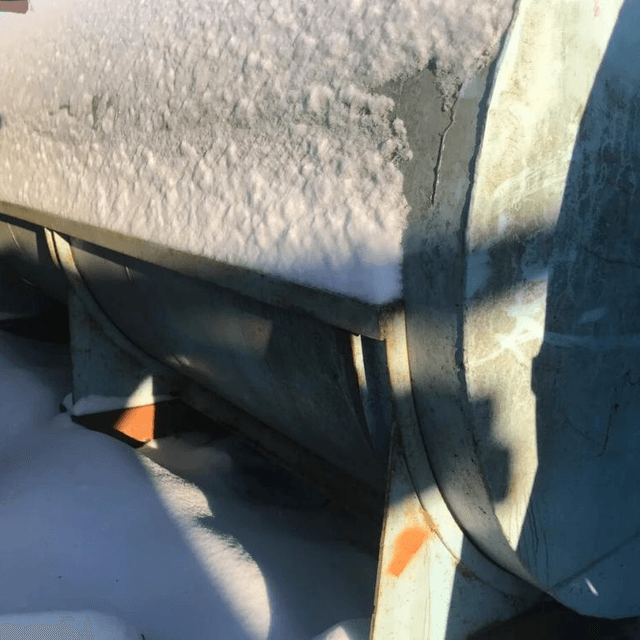 Емкость 7,5м3 горизонтальная инв.8337