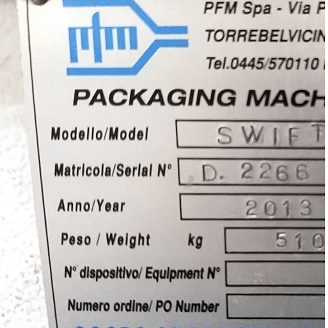 Горизонтальная упаковочная машина SWIFT