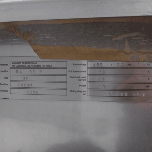 Сепаратор серии "Freedom" 10т/час  модель CA-61-P-BD инв.9268