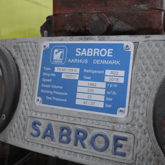 Компрессор Sabroe инв.8297