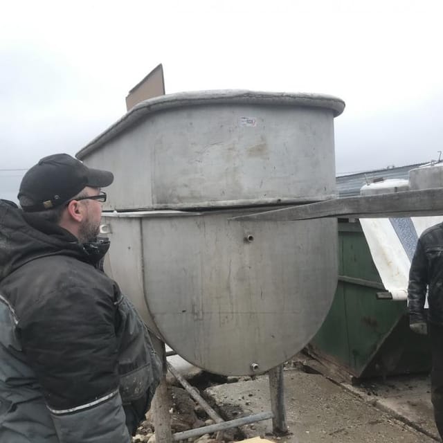 Ванна сырная 3м3 инв.9228