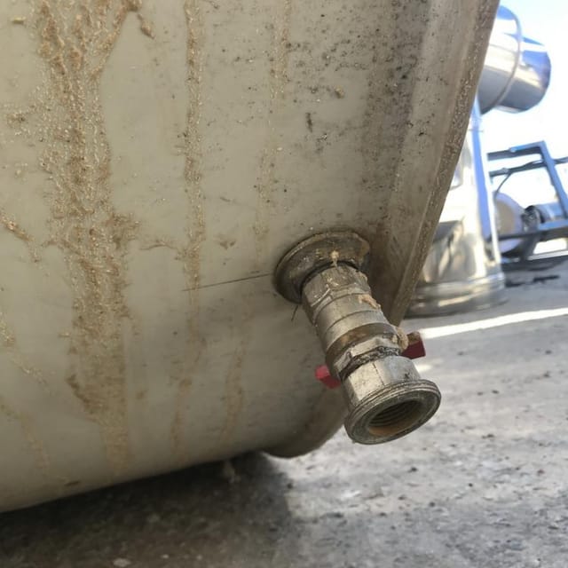 Емкость пластиковая 10м3 инв.7309