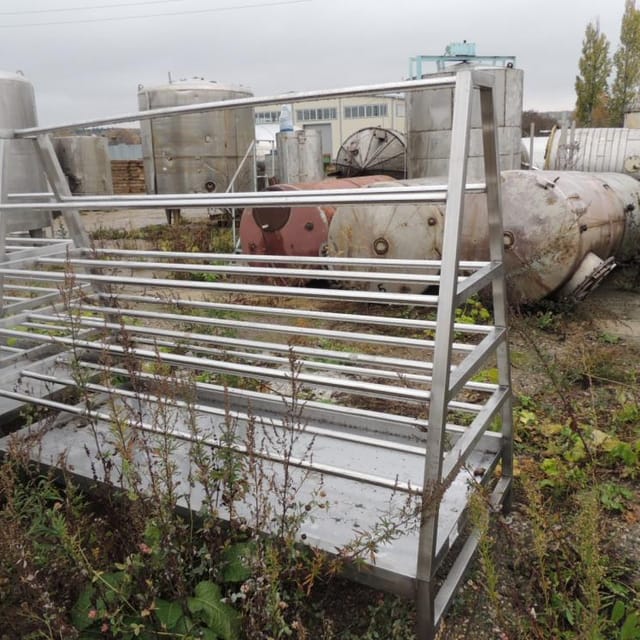 Стеллаж для творога нерж инв.5724