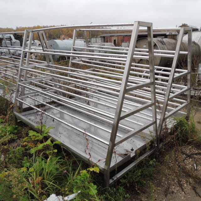 Стеллаж для творога нерж инв.5724