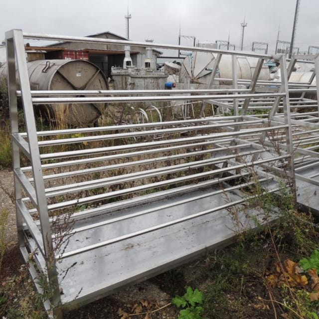 Стеллаж для творога нерж инв.5724