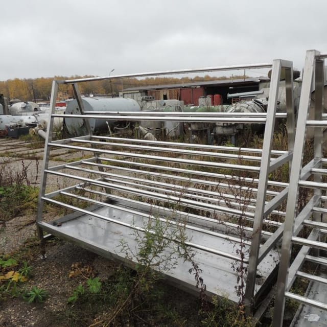 Стеллаж для творога нерж инв.5724