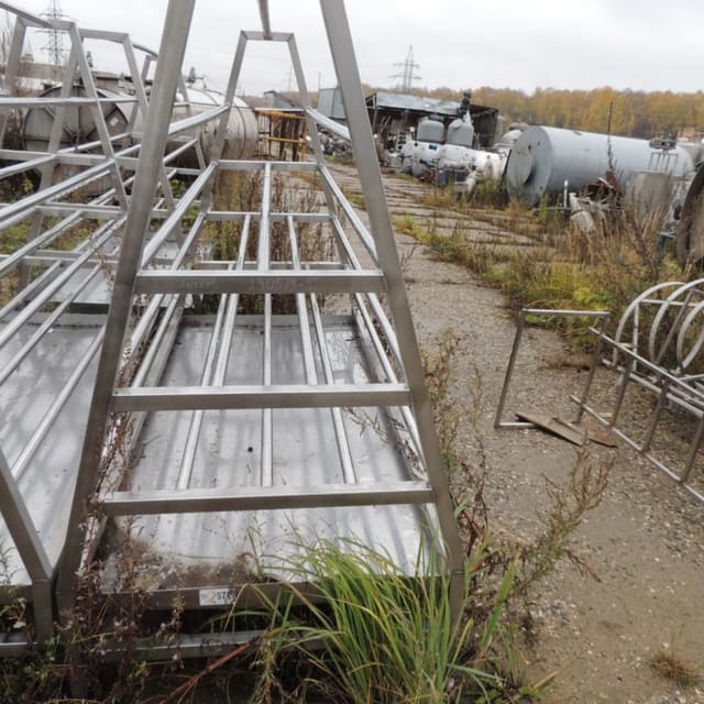 Стеллаж для творога нерж инв.5724