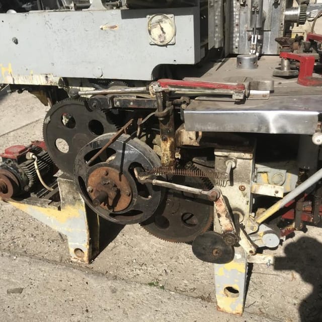 Автомат фасовки и упаковки плавленого сыра М6 АРУ по 100, 62,5 и 30гр инв.9129