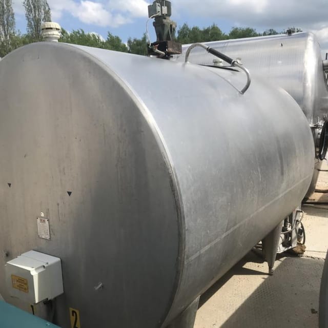 Танк охладитель 4000л с холодильным агрегатом инв.7116