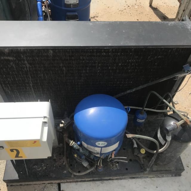 Танк охладитель 4000л с холодильным агрегатом инв.7116