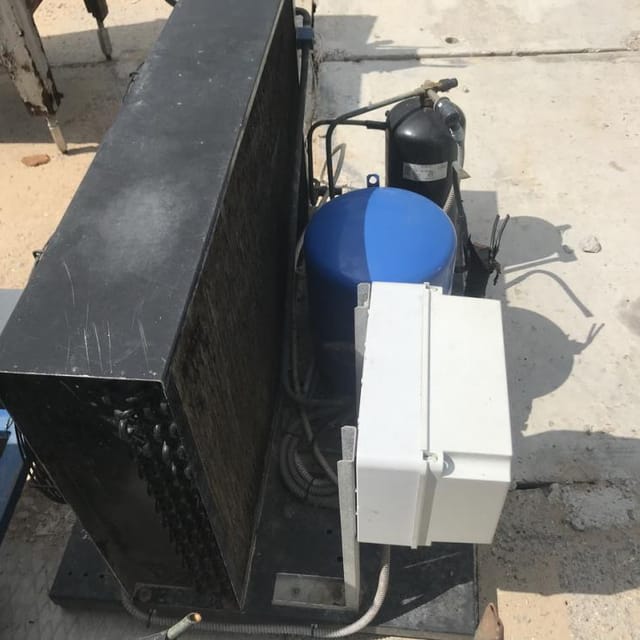 Танк охладитель 4000л с холодильным агрегатом инв.7116