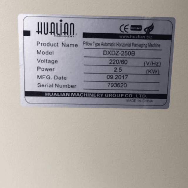 Горизонтальный упаковщик DXDZ -250В