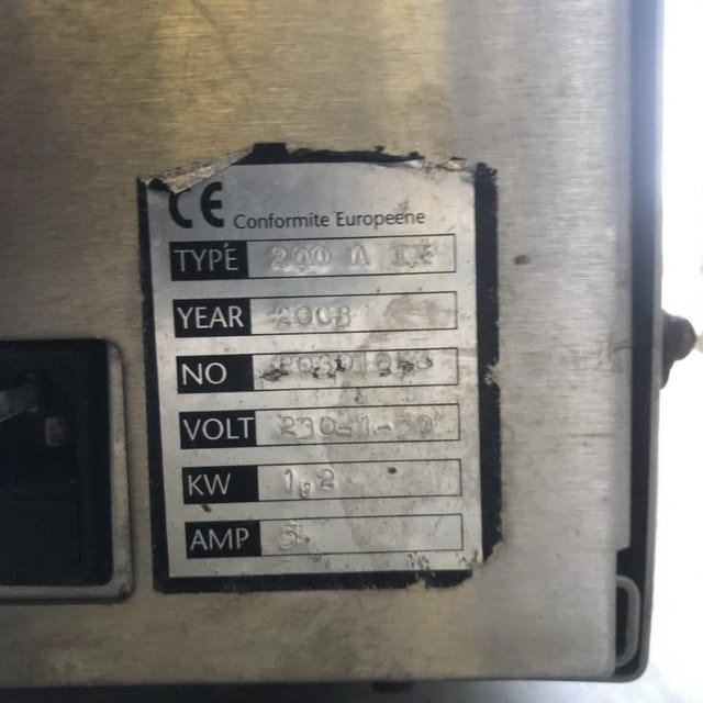 Вакуумный упаковщик Henkelmann 200A инв.7337