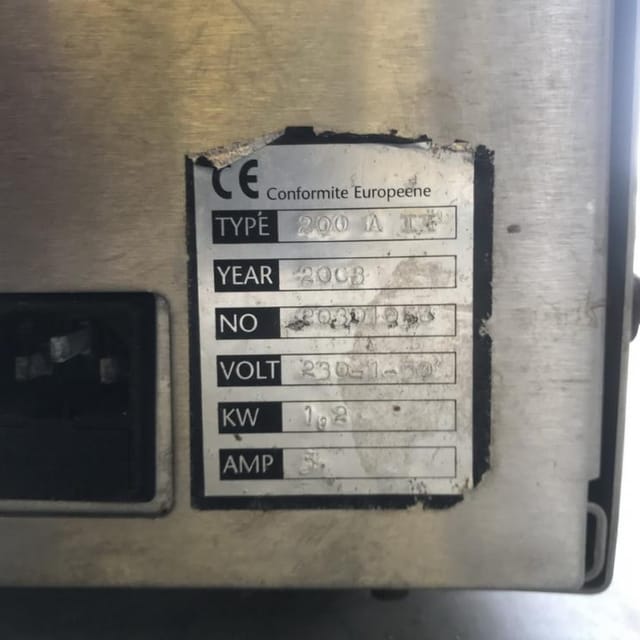 Вакуумный упаковщик Henkelmann 200A инв.7337