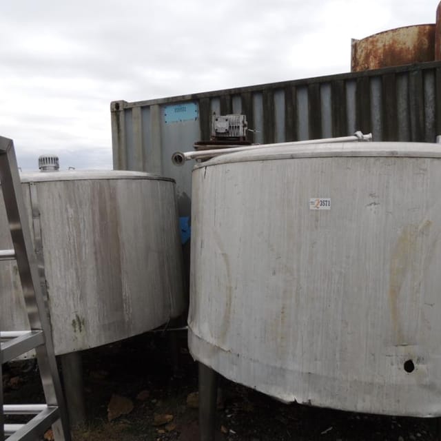 Емкость 3м3 с рубашкой инв.3570