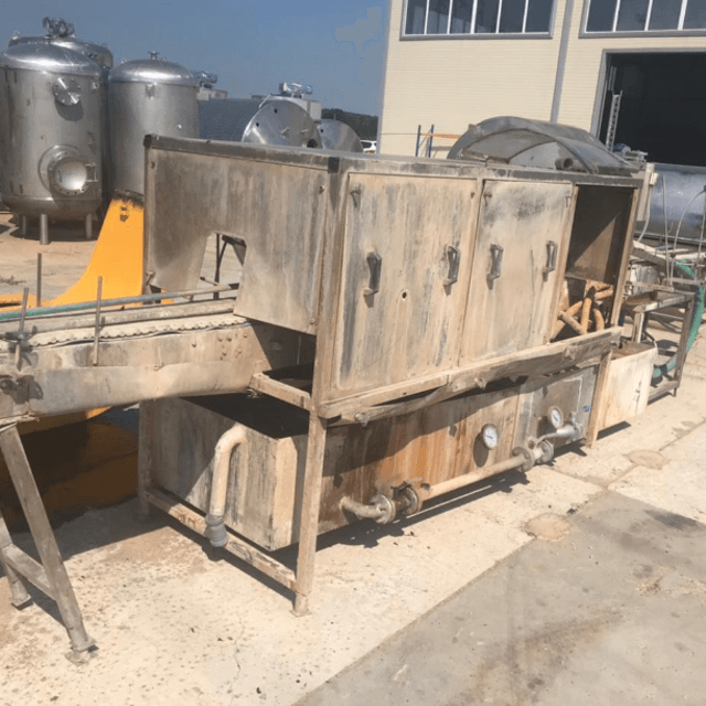 Линия консервирования в стеклобанку объемом 3л инв.7389