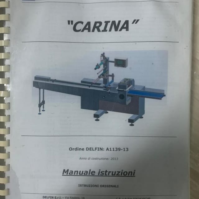 Горизонтальный упаковщик флоупак CARINA