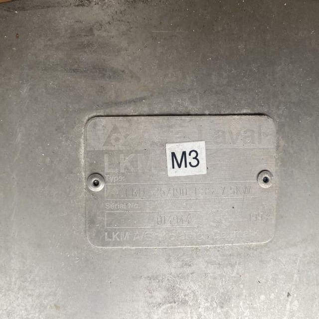 Гомогенизатор ALFA-LAVAL 25т инв.9413