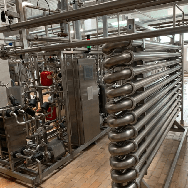 Пастеризационно-охладительная установка 5т