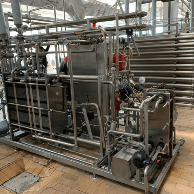 Пастеризационно-охладительная установка 5т