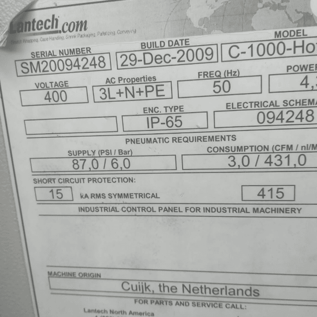 Линия розлива Ecolean EL-1 инв.9431