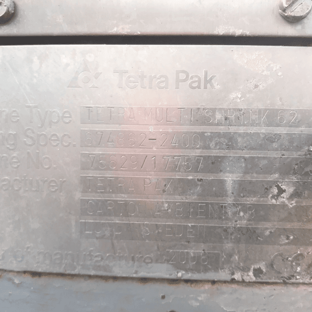 Термогрупиратор в пленку тетрапак инв.9439