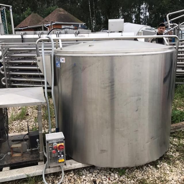 Танк-охладитель ALFA LAVAL 1800л инв.9482