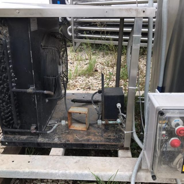 Танк-охладитель ALFA LAVAL 1800л инв.9482